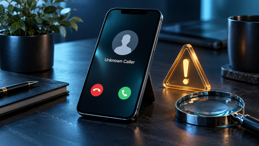 Checking whether a phone number is a scam: carrier, line type and spam reports for an unknown caller